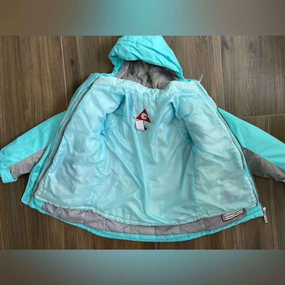 Gerry S 7/8 Kids blue and Gray 3 in 1 Winter Jacket. - Picture 9 of 16